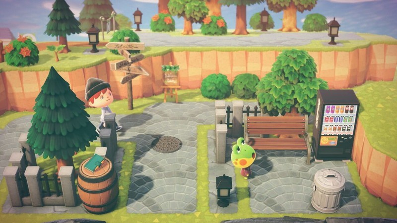 あつ森 Part3 飛行場前に待合所を作る Nabe Game Blog