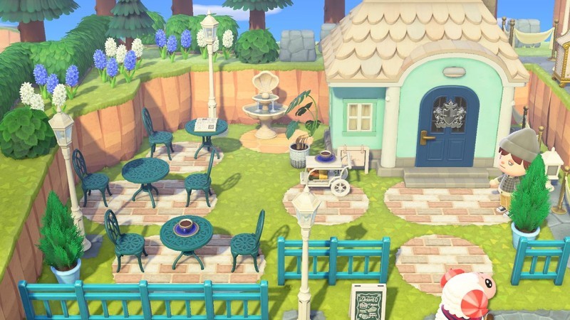 あつ森 Part7 ティーナのカフェテラスを作る 白い街 はくさいのゲームブログ