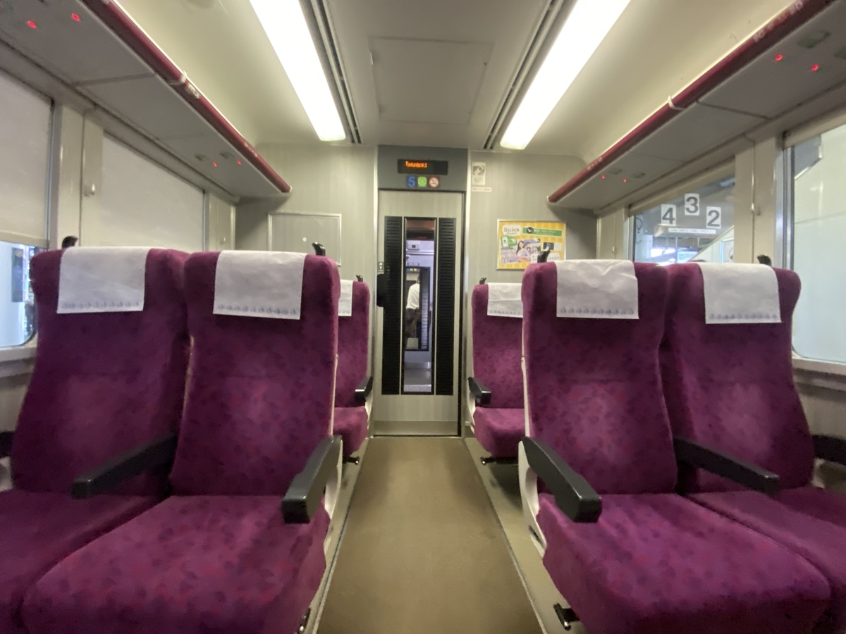 中1階グリーン車^^ - キハ58君の鉄道など ひとコマ