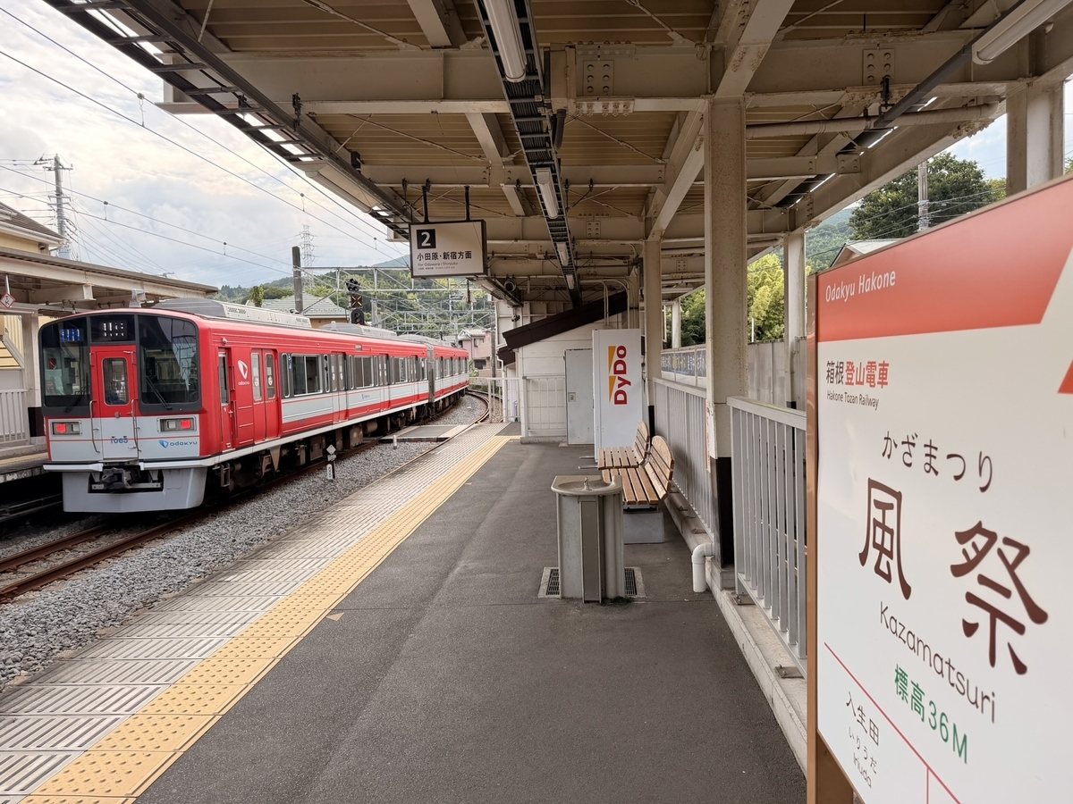 電車ケーキのある箱根登山鉄道沿線へ⑧ 風祭駅近くの登山電車カフェに