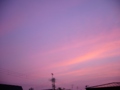 [空][夕焼け]赤い夕暮れ2