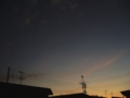 [宇宙][天文][夕焼け]宵の明星