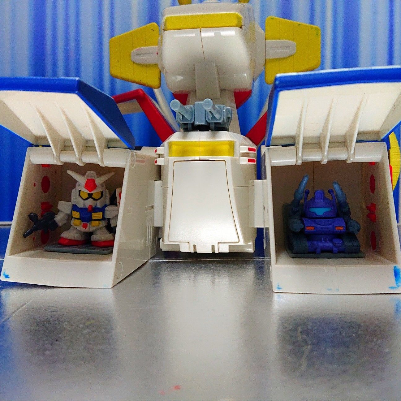 SDガンダムフルカラー SDホワイトベース SDホワイトベースのご紹介！ - 先人に続け！お気軽ガンプラ製作！