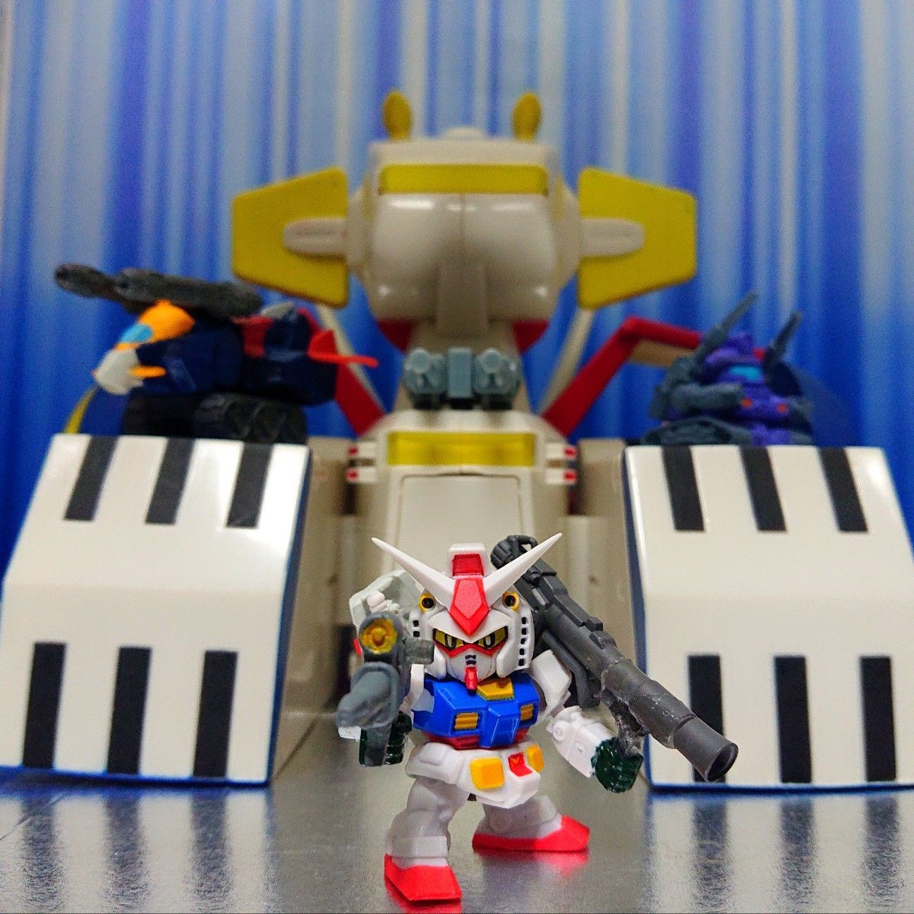 SDガンダムフルカラー対応商品 SDホワイトベース - 金鍍金の地下迷宮