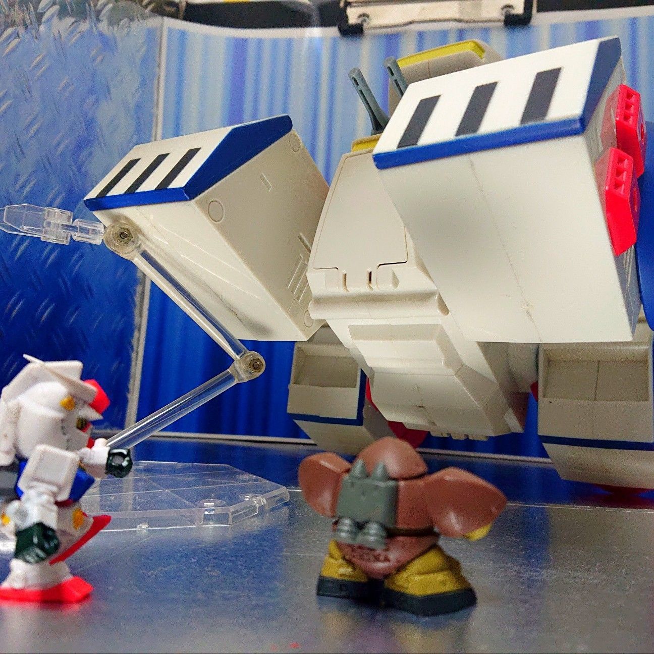 SDガンダムフルカラー対応商品 SDホワイトベース - 金鍍金の地下迷宮