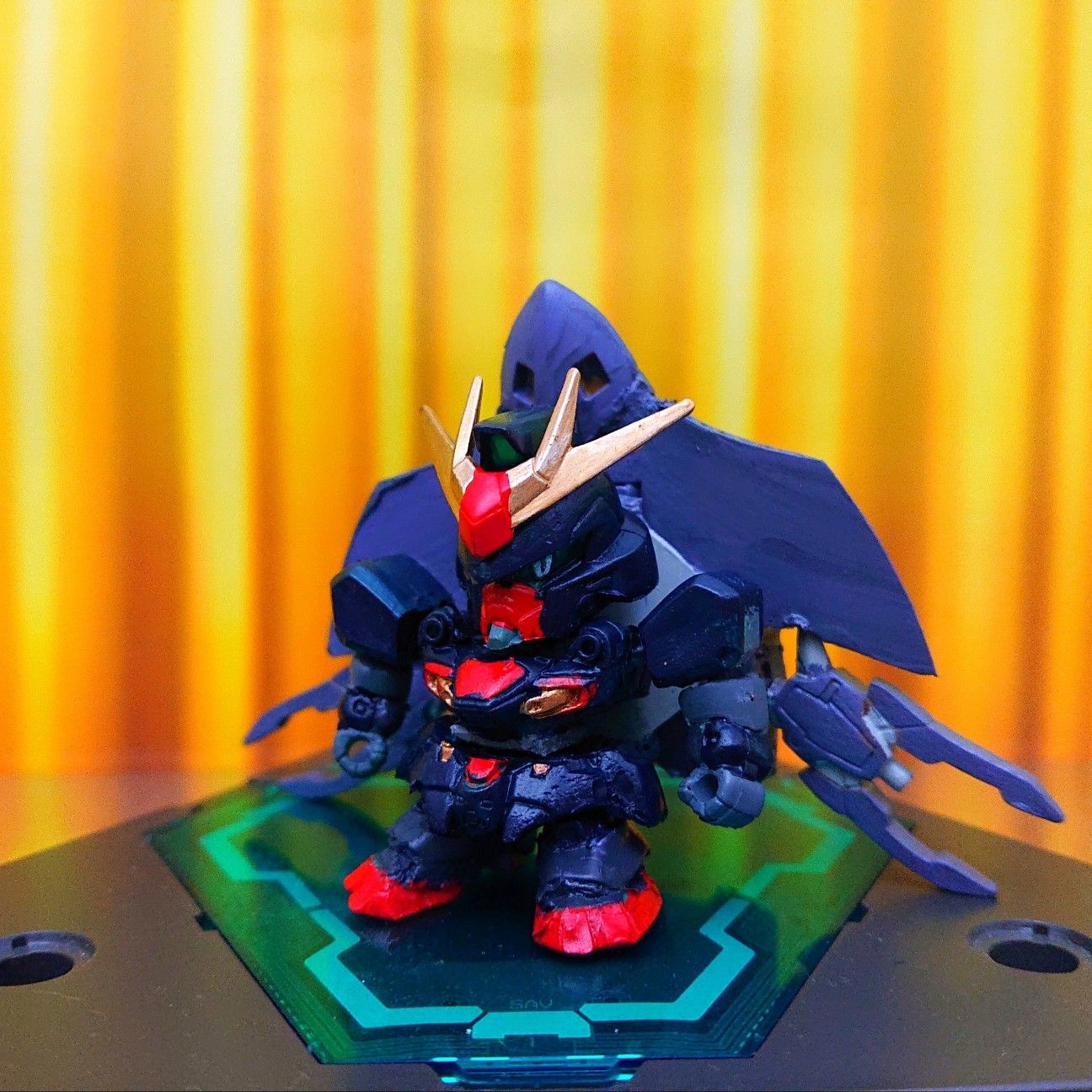 ガシャポン戦士風改造 ガンダムアシュタロンハーミットクラブ - 金鍍金