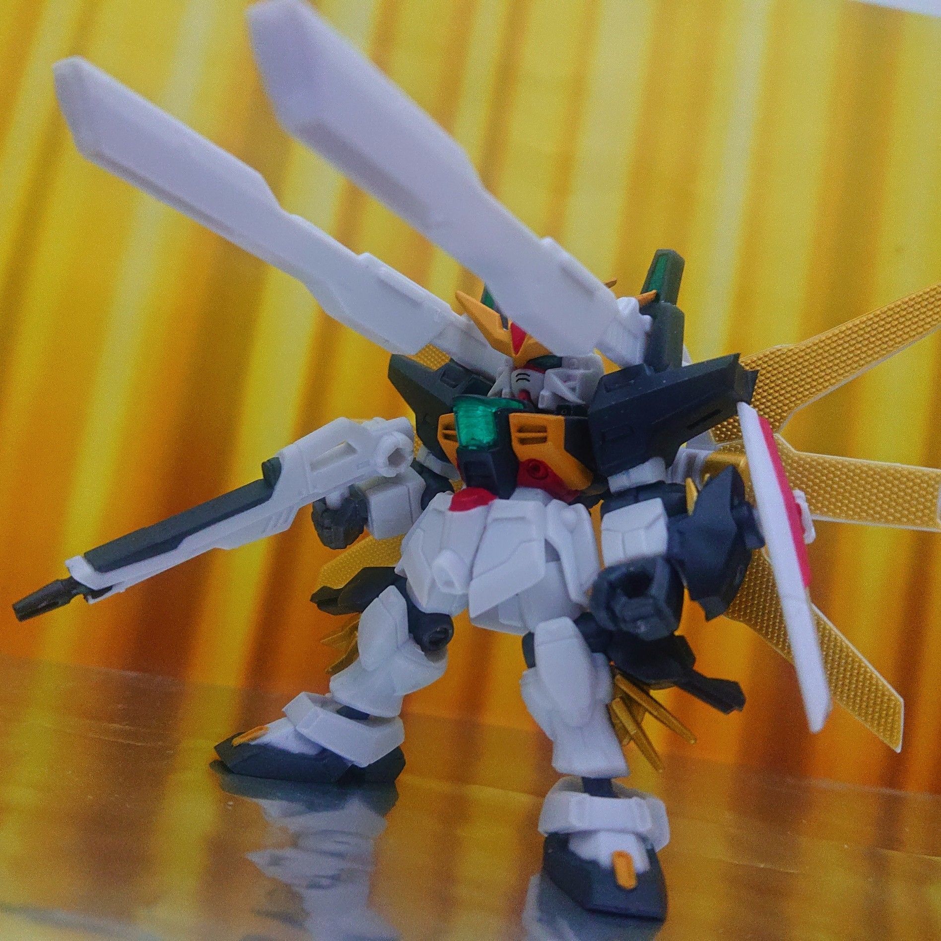 モビルスーツアンサンブル ガンダムダブルエックス　リペイント改造品 MSアンサンブル】ガンダムダブルエックス - 金鍍金の地下迷宮 -FUnny