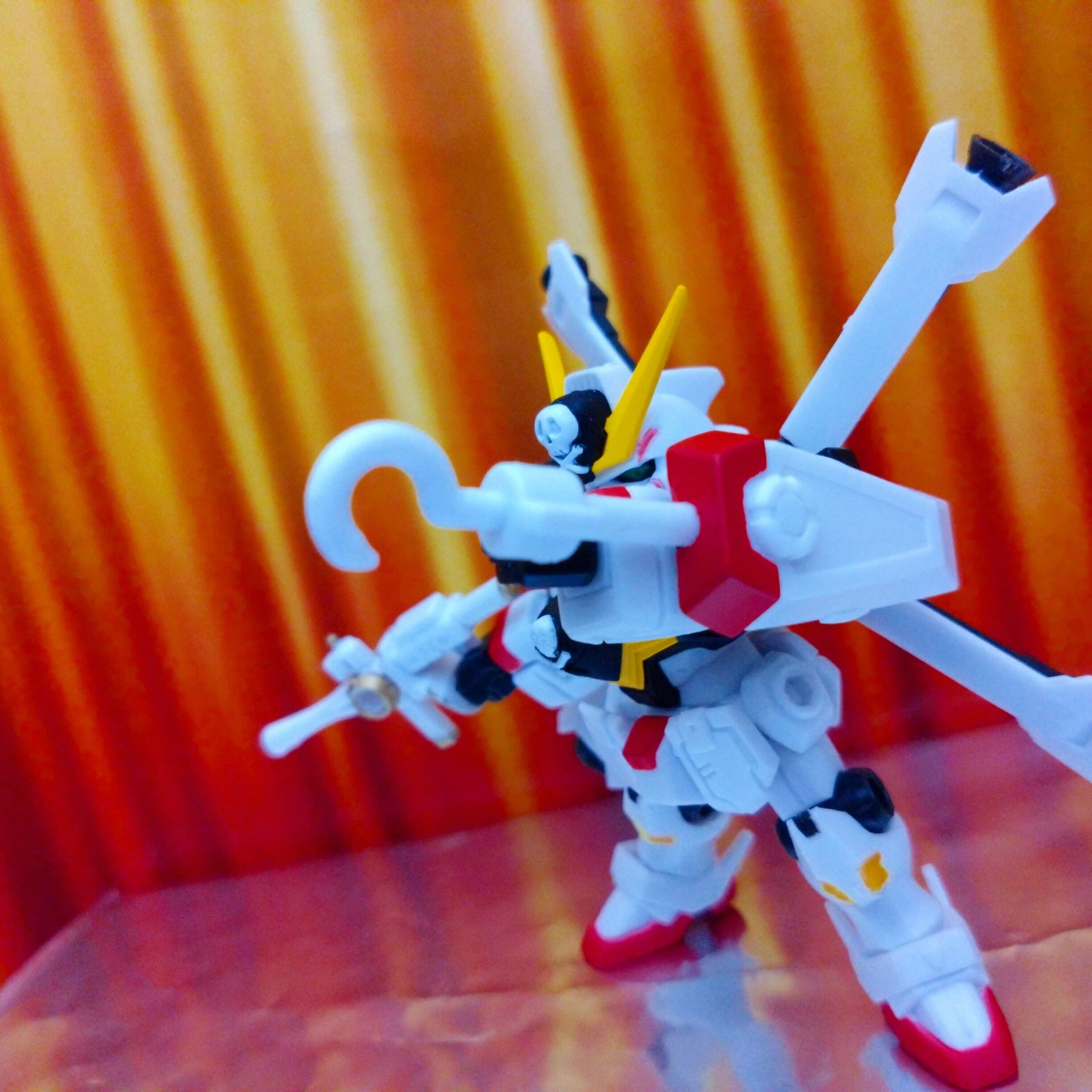 【SHiN】【クロスボーンX1 】モビルスーツアンサンブル金属色部分塗装 フィギュア】モビルスーツアンサンブル クロスボーンガンダムX-1 フル