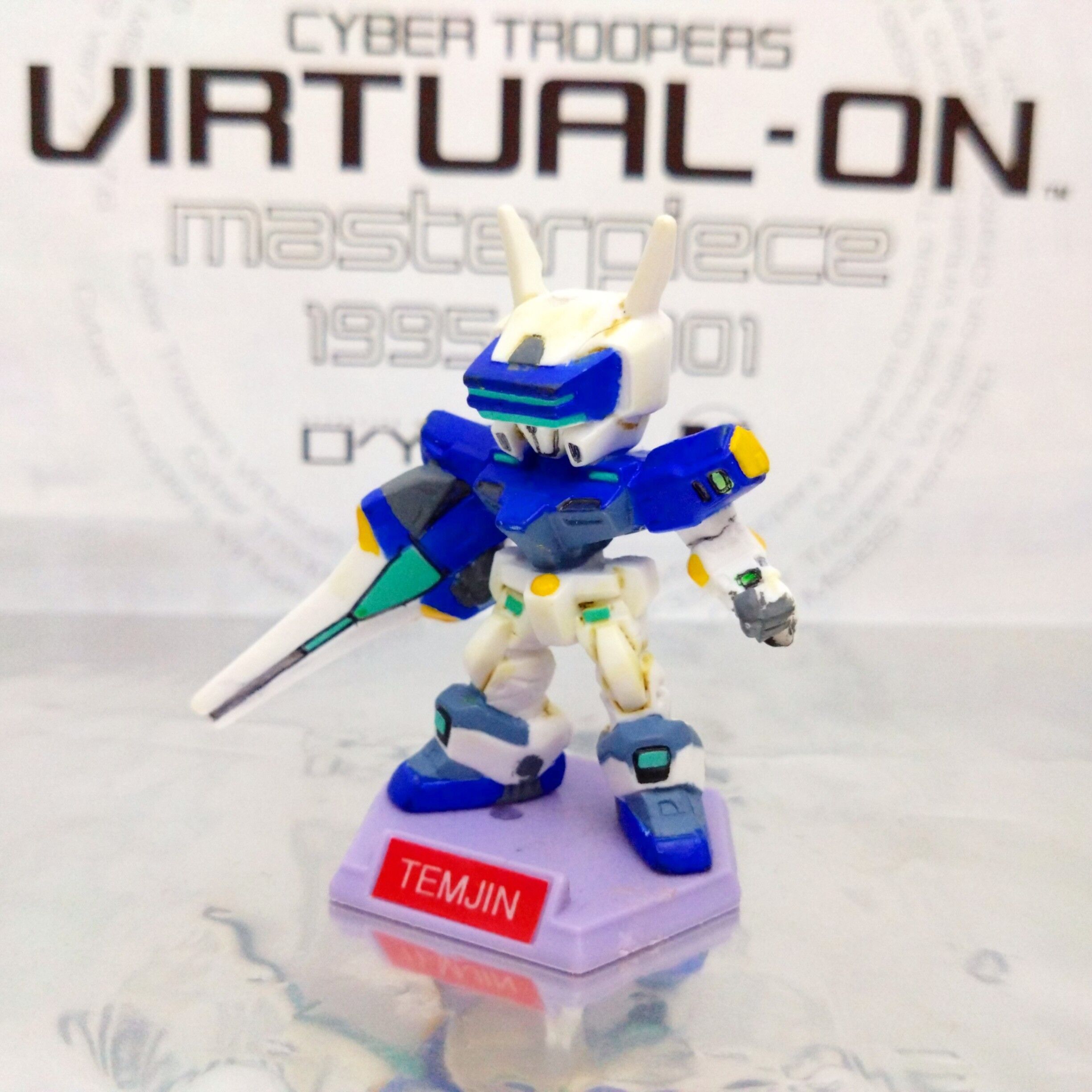 バーチャロンキーチェーンフィギュア塗装＆改造 テムジン系列(第1世代