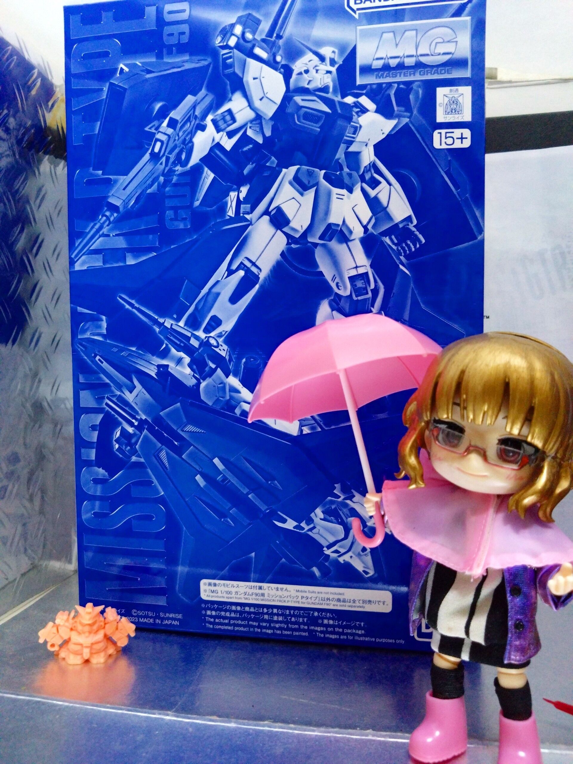 ガンプラ MG ガンダムF90 Pタイプ - 金鍍金の地下迷宮 -FUnny