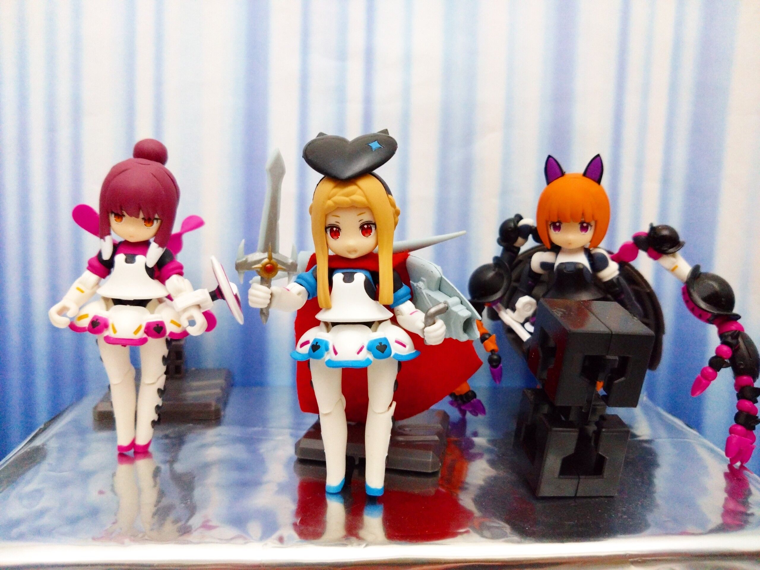 デスクトップアーミー小改造 アリッサ・デュオ＆メリッサ・ゼスト - 金