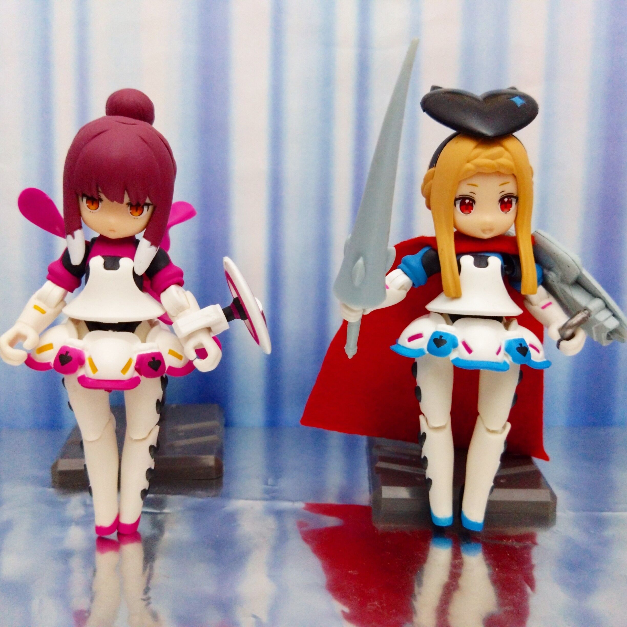 デスクトップアーミー小改造 アリッサ・デュオ＆メリッサ・ゼスト - 金