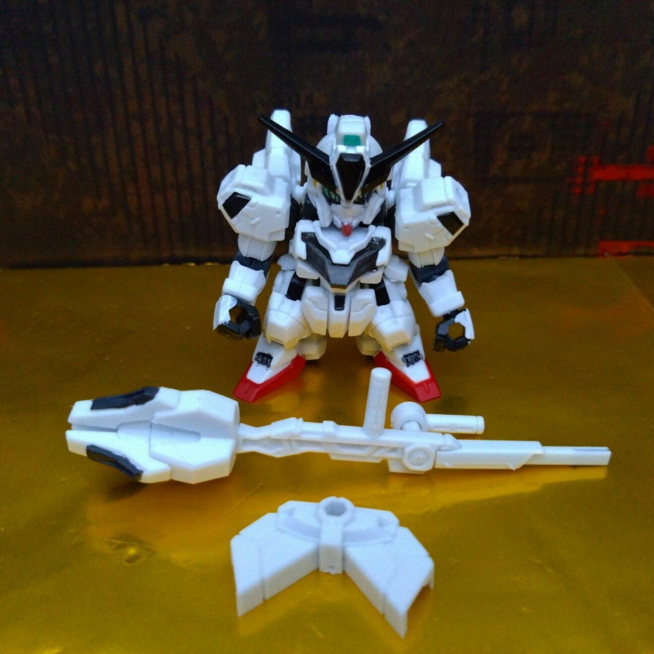 ガシャポン戦士風改造 ガンダムキャリバーン - 金鍍金の地下迷宮