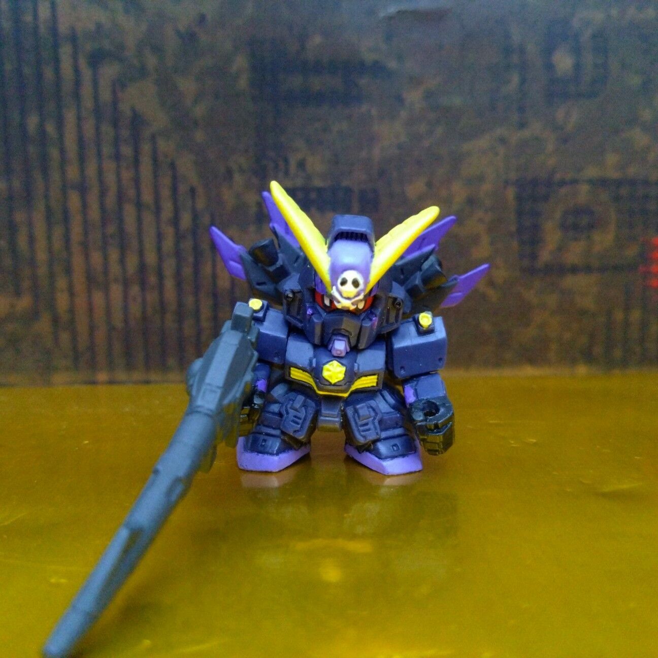 SDガンダムフルカラー小改造 クロスボーンガンダムX-1 X-2 X-3 - 金