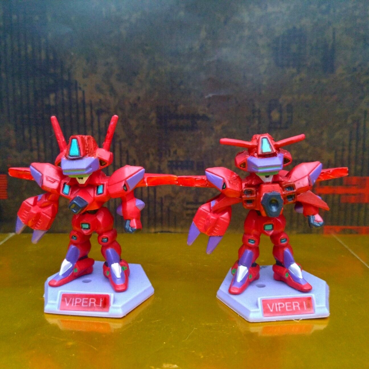 バーチャロンキーチェーンフィギュア塗装＆改造 バイパー系列 前編