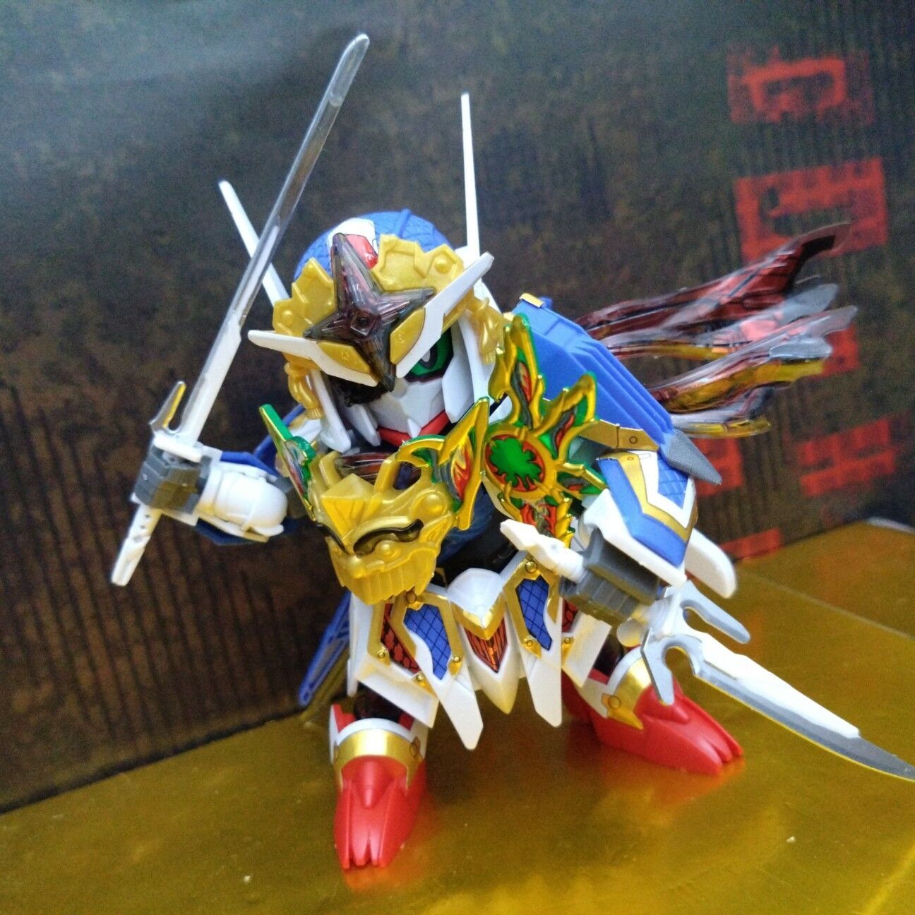 ガンプラ SDW HEROES 隠密ガンダムエアリアル - 金鍍金の地下迷宮