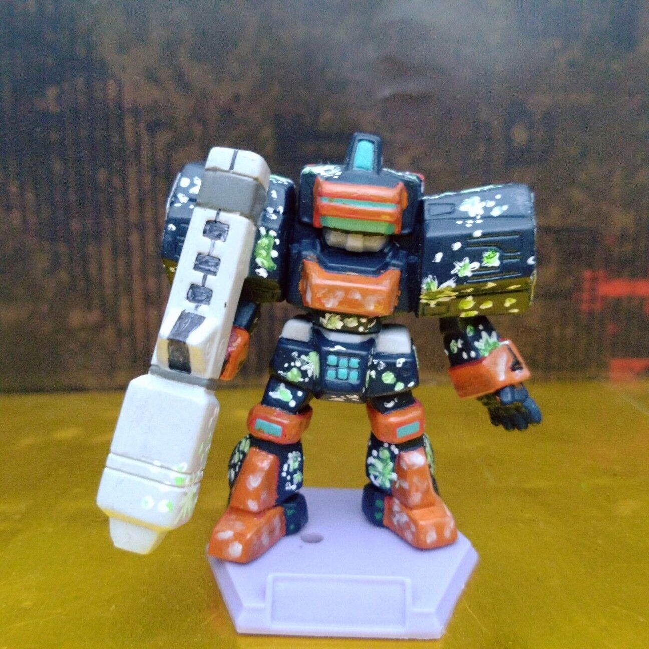 バーチャロンキーチェーンフィギュア塗装 ライデン系列(第1世代型)前編