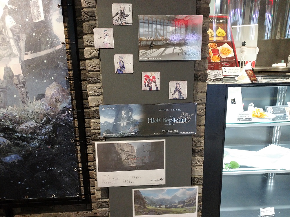 ニーア レプリカント】スクエニカフェ東京店 × NieR Replicant