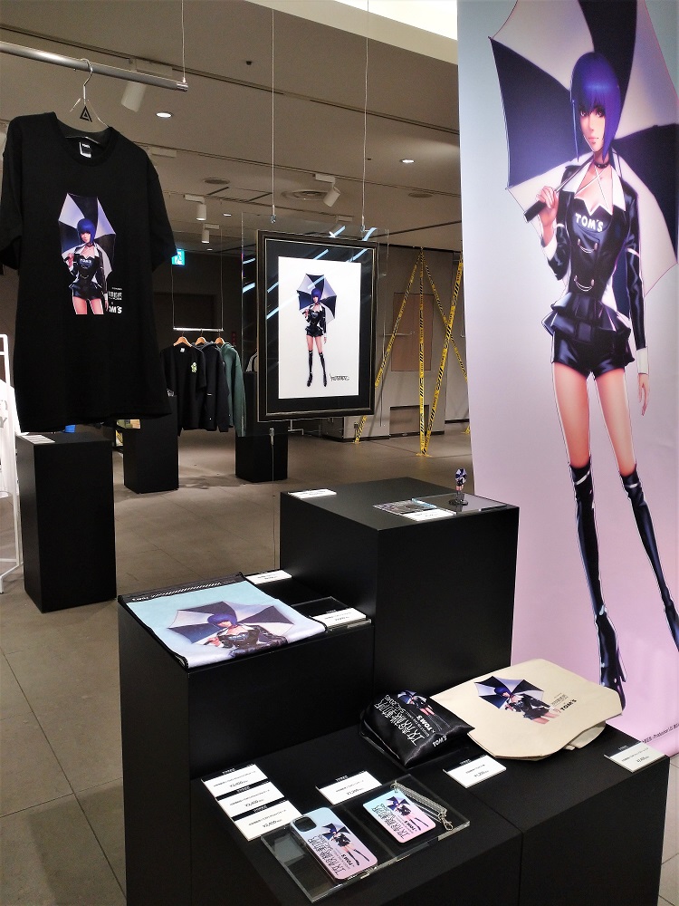 攻殻機動隊 SAC2045 × 三越伊勢丹　田中かえ　アクリルブロック 最終値下げ]攻殻機動隊 SAC2045 × 三越伊勢丹 アクリルブロック 【公式