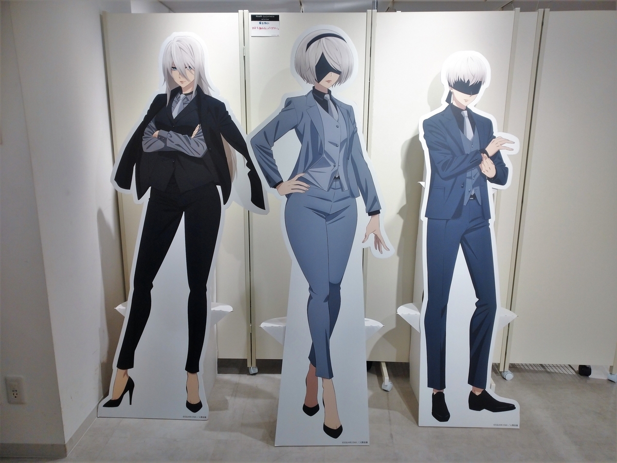 ニーアオートマタ　マルイ　POP UP SHOP　A賞アクリルクロック　NieR ニーアオートマタ マルイ POP UP SHOP A賞アクリルクロック NieR