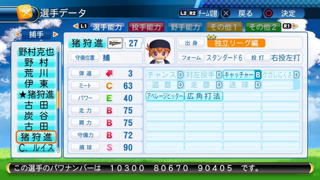 Amazon.co.jp: 【猪狩進】eBASEBALLパワフルプロ野球 パワプロ