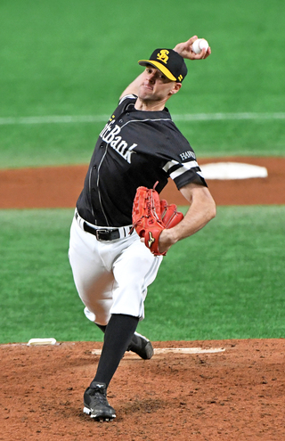 福岡ソフトバンクホークス #44 リック バンデンハーク 入り込める 投手