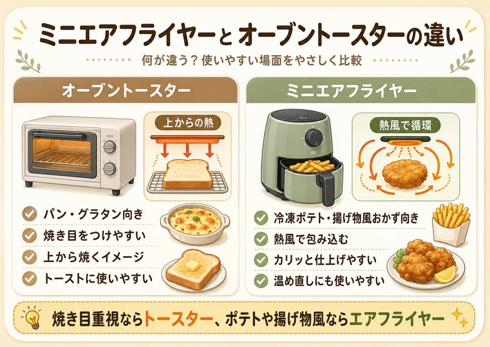Ninja エアフライヤー デジタル操作 エアフライヤー使い方 概要 Ninja ミニエアフライヤー 加熱調理家電