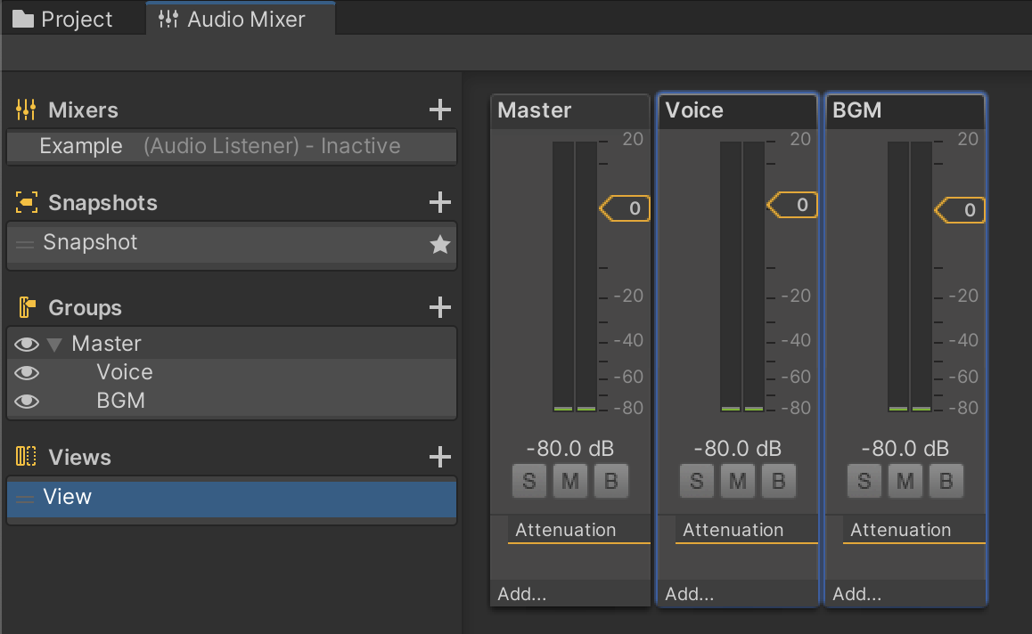 【Unity】Audio Mixerを使ってダッキング（サイドチェイン）する LIGHT11