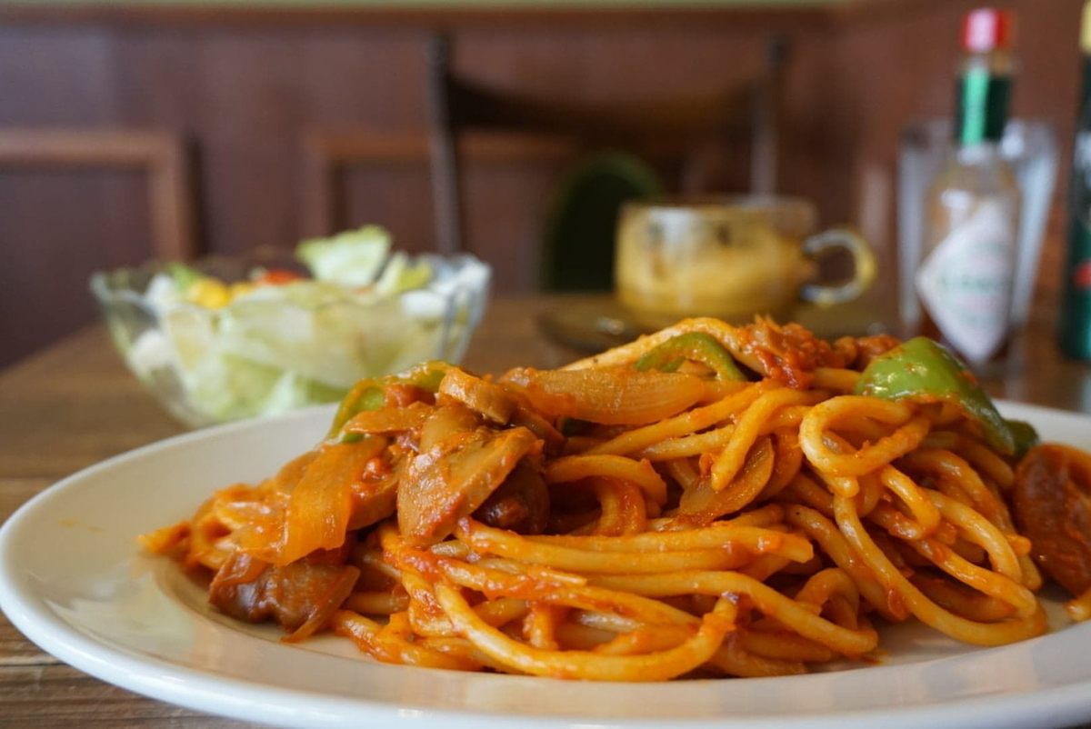 喫茶アンバー ナポリタン