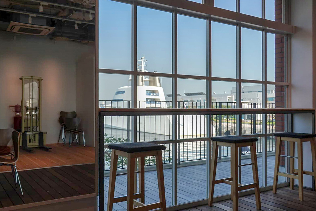 ゼブラ コーヒーアンドクロワッサン カウンター席