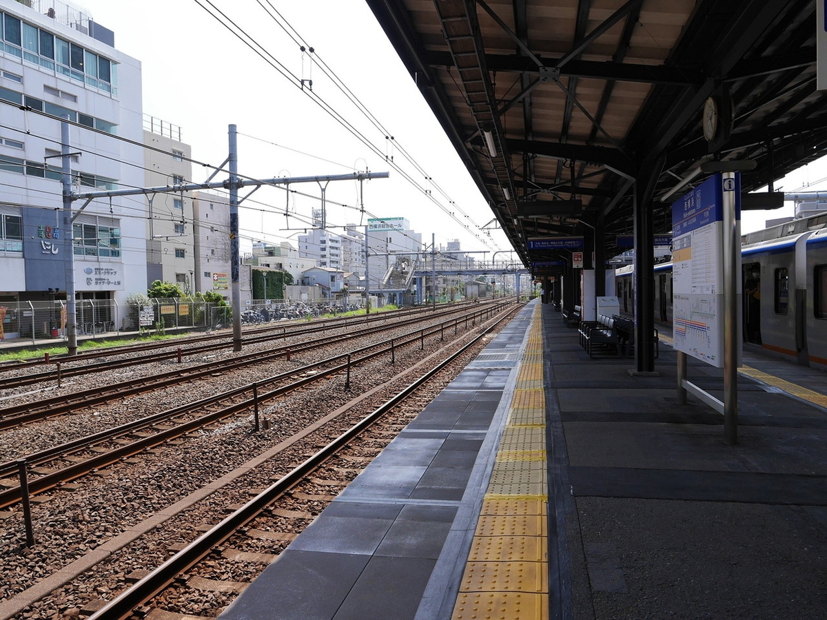 相鉄線 西横浜駅ホーム