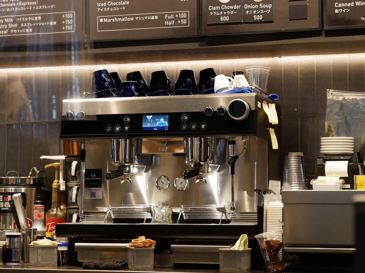 シティベーカリー エスプレッソマシン