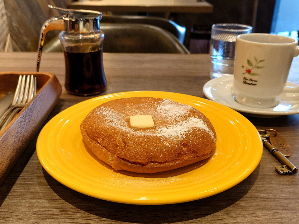 窯焼きパンケーキ（600円）