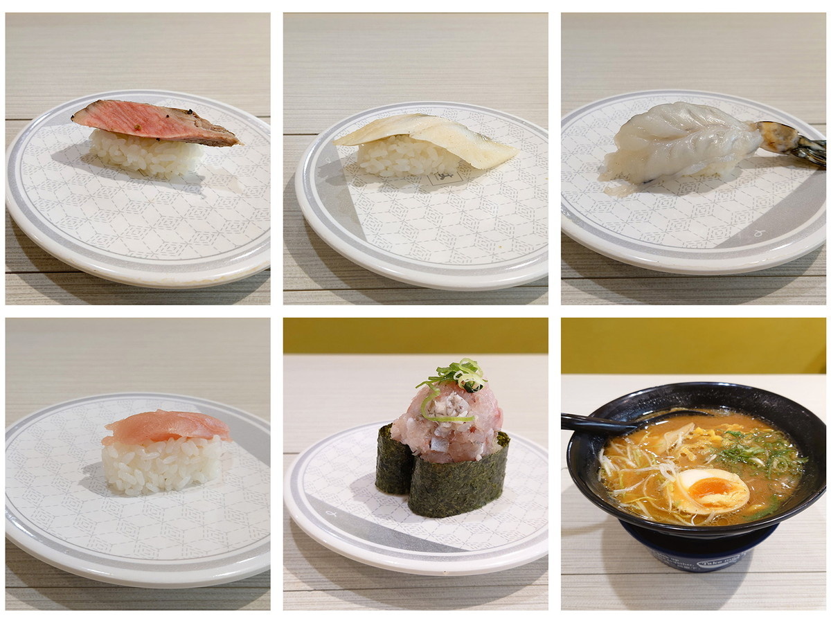 はま寿司 関内セルテ店で食べたもの