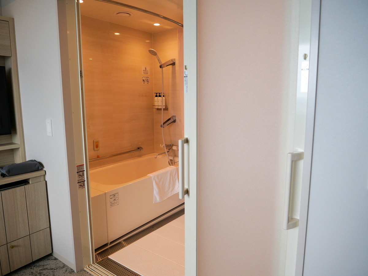 間口を広く開けられます