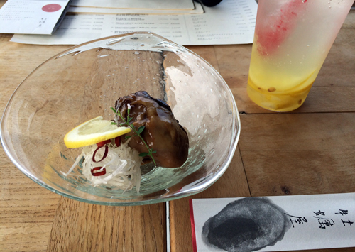 牡蠣のオイル漬け