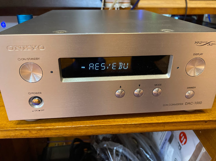 DAコンバーター オンキョー DAC－1000 - hamablog