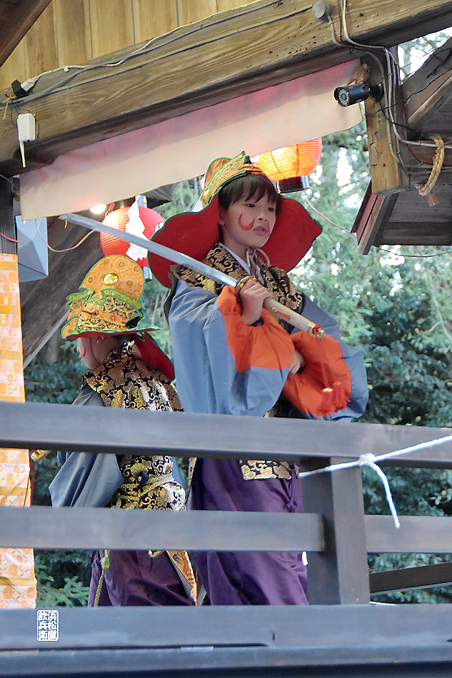 天宮（あめのみや）神社十二段舞楽より「太平楽」 - 浜松屋飲兵衛の酔写アルバム