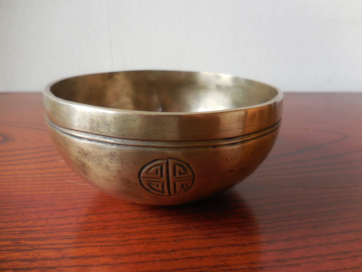 フルムーンボウル シンギングボウル 12cm A ネパール チベット