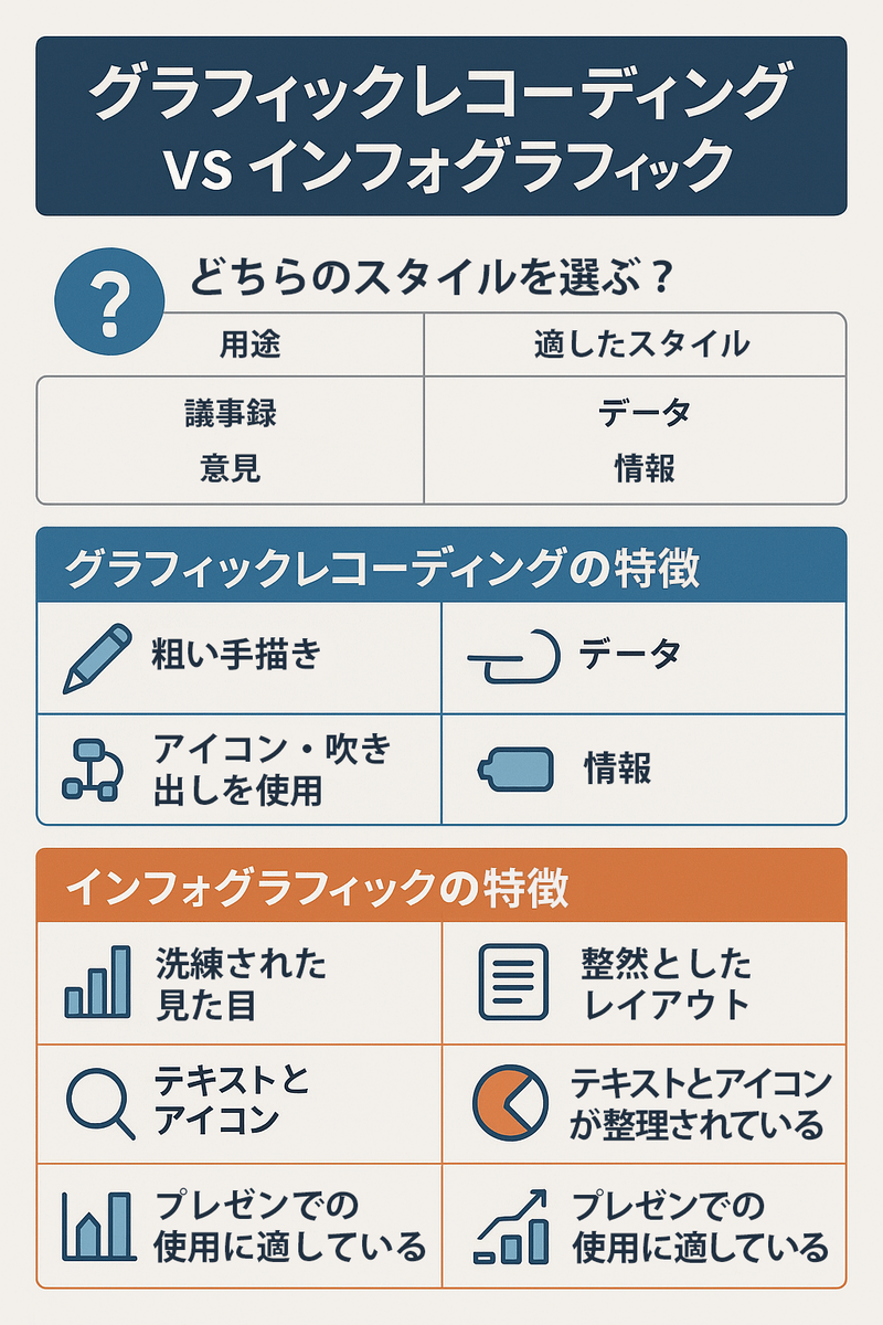 グラレコとインフォグラフィック