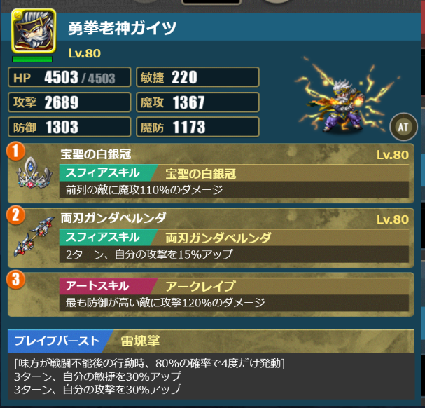 時計編成　ガイツ