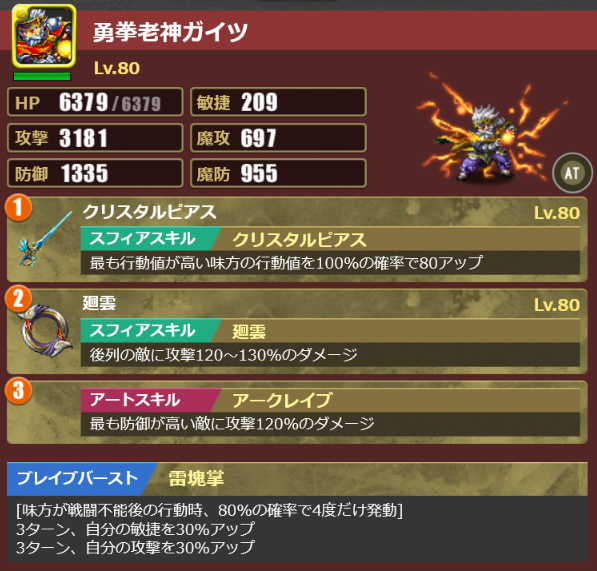 ウダ編成　ガイツ