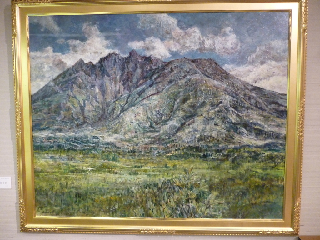 地元の偉大な画家、犀川愛子先生の画展を見に行きました 地元の偉大な画家、犀川愛子先生の画展を見に行きました