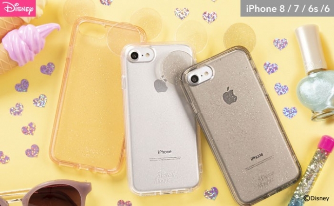 ミッキーマウスの耳までキラキラ 輝くグリッターが目を惹く キュートなiphoneケースが新登場 Hamee株式会社 ミッキーマウスの耳までキラキラ 輝くグリッターが目を惹く キュートなiphoneケースが新登場 Hamee株式会社