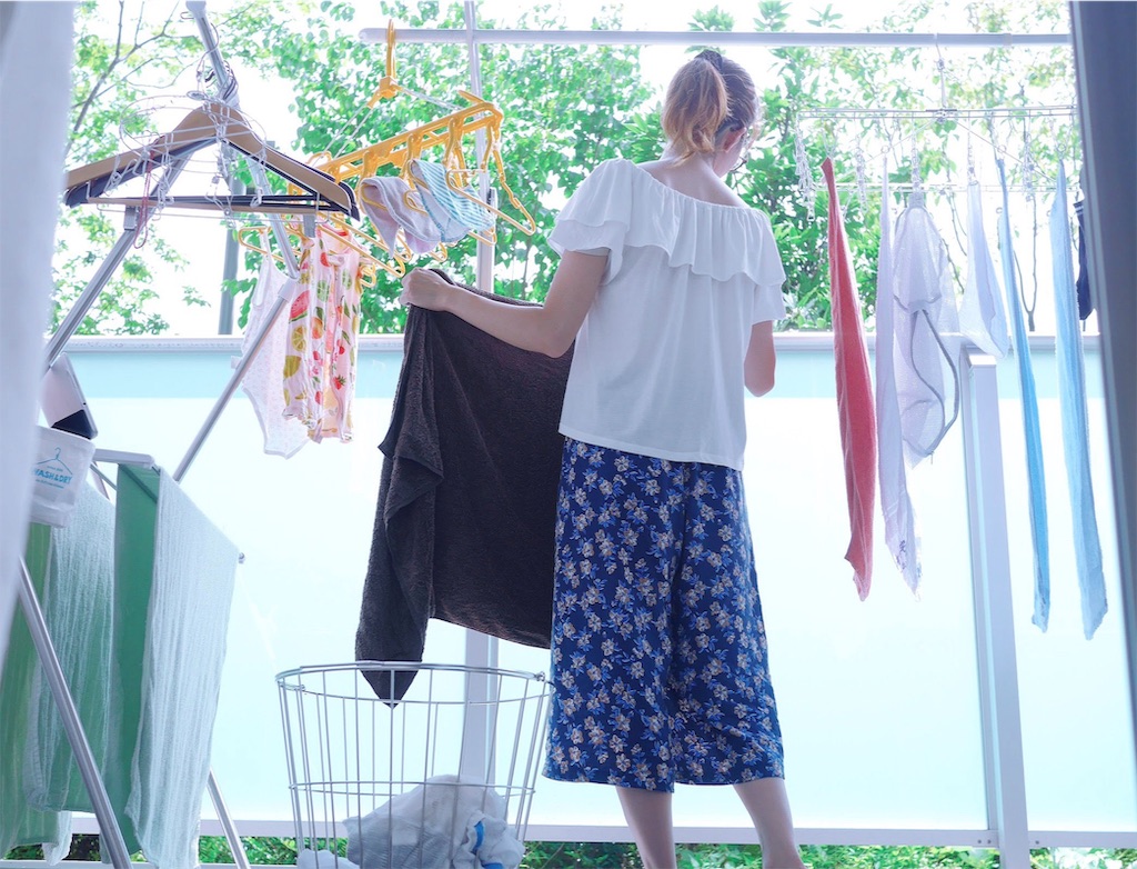 無印良品のランドリーバスケットはおしゃれで丈夫 でも場所は取る 笑 すこしずつ 気ままに 無印クラシ
