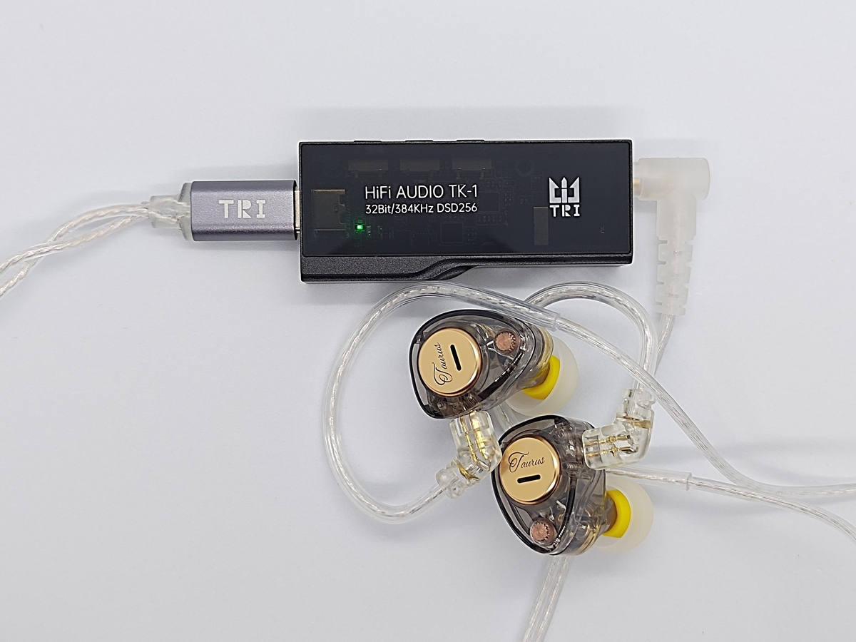 KZ TAURUSとTK1の3.5mm接続