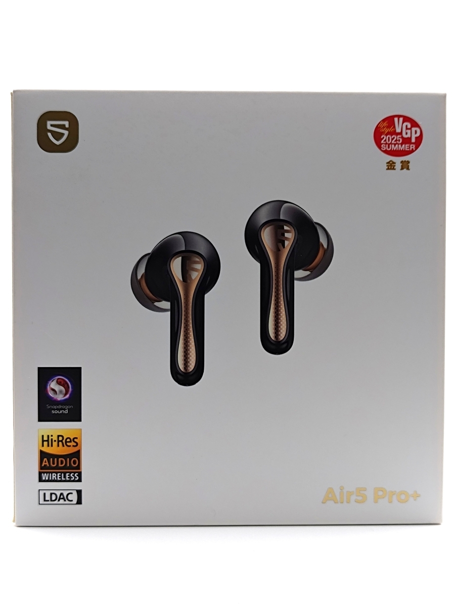 SOUNDPEATS Air5 Pro+ レビュー - はむはむのポタオデ×ガジェットレビュー