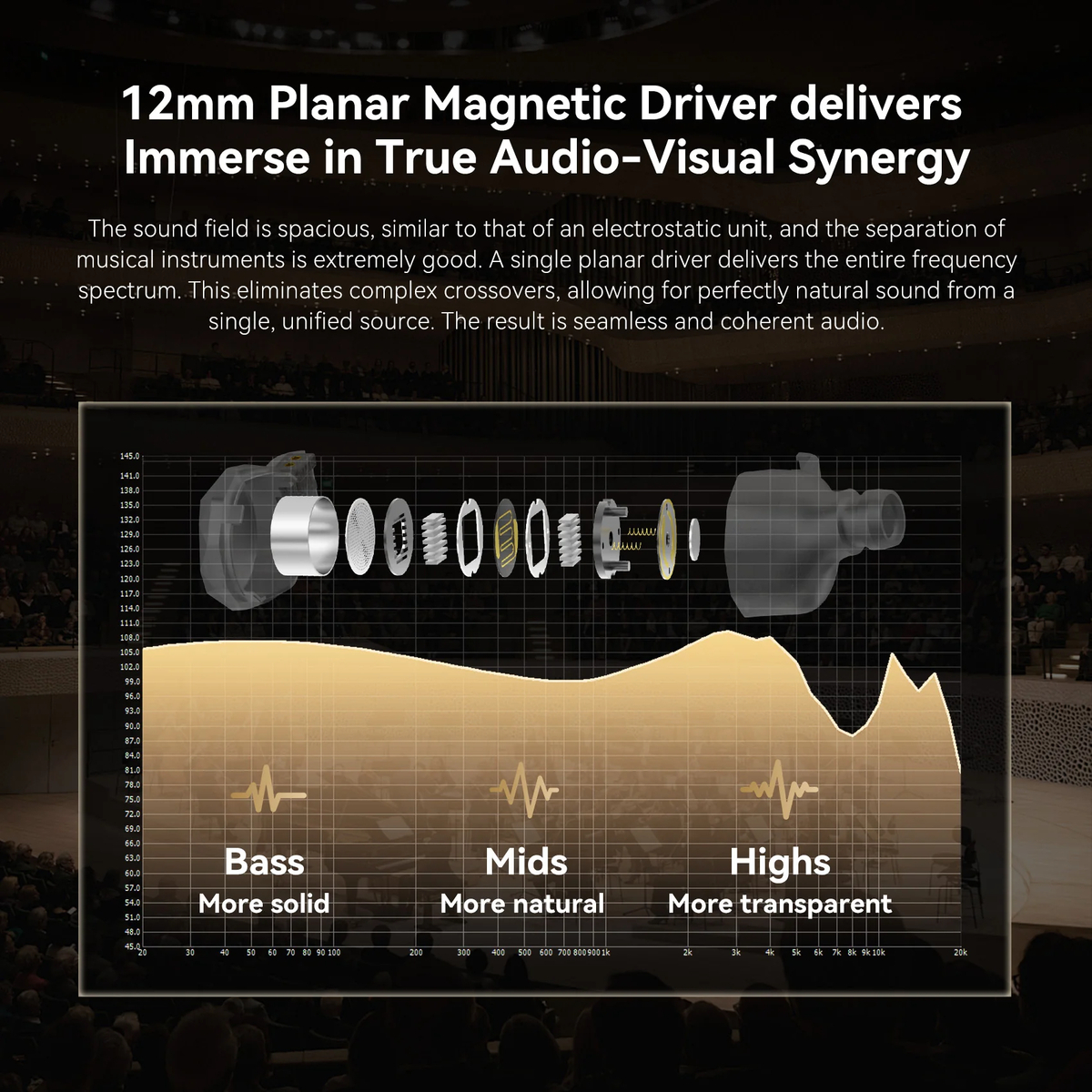 KongTong I2 周波数特性（FR）グラフ（参考）