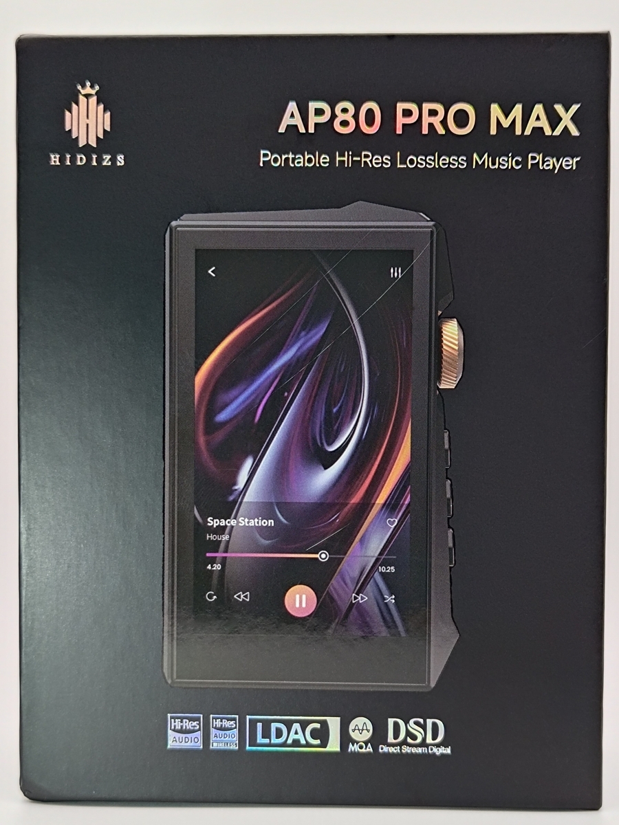 Hidizs AP80 PRO MAX レビュー｜小型DAPの音質と使い勝手を実機