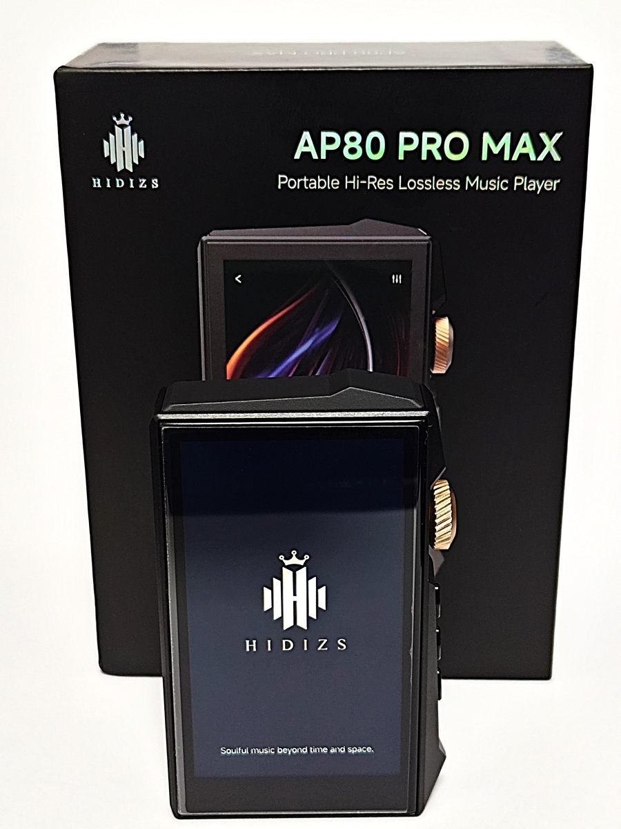 Hidizs AP80 PRO MAX レビュー｜小型DAPの音質と使い勝手を実機